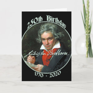 Carte Ludwig Van Beethoven 250e anniversaire (pt)