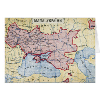 CARTE : L'UKRAINE, c1906