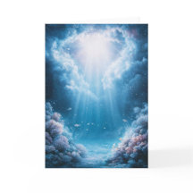 Lumière céleste sur le sanctuaire de corail