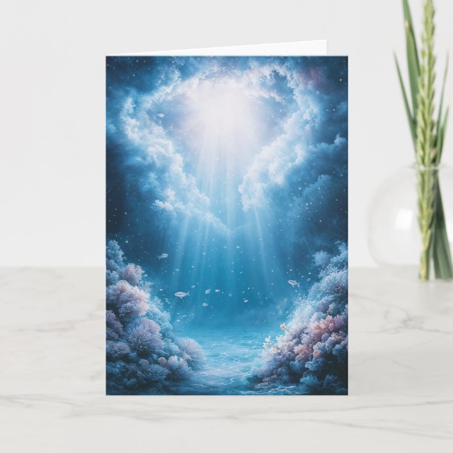 Carte Lumière céleste sur le sanctuaire de corail (Devant)