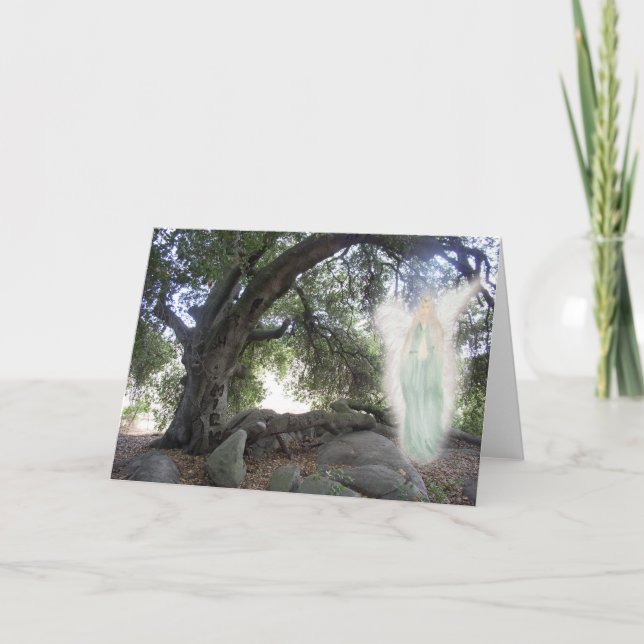 Carte Lumière d'ange (Devant)