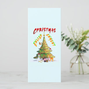 Carte Lumière de Noël