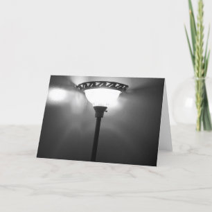 Carte Lumière en noir et blanc