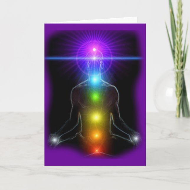 CARTE LUMIÈRES DE CHAKRA (Devant)