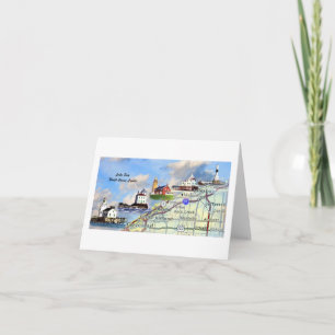 Carte Lumières de côte du nord