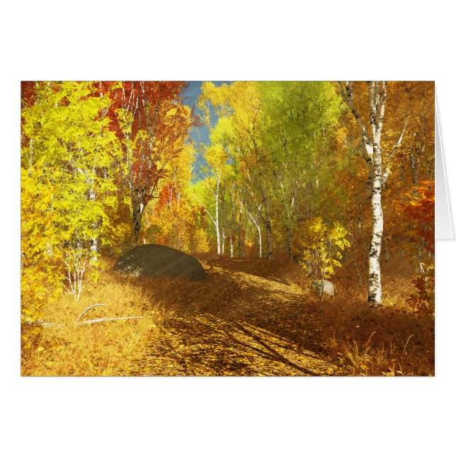 Carte lumineuse en chute (Devant horizontal)