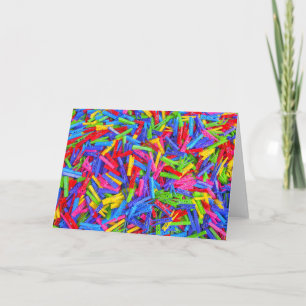 Carte Lundi Portes de vêtements Multicolor Accueil Textu