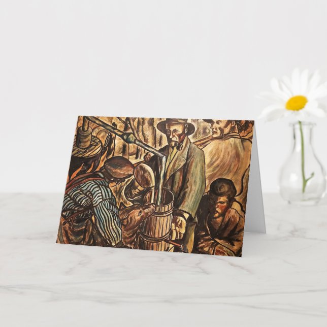 Carte Lune faisant blanc éclair Whiskey Liqueur (Petite plante)