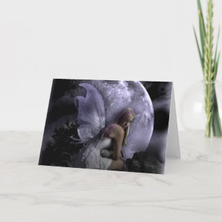 Carte Lune Légère Fée