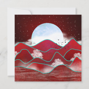Carte Lune rouge