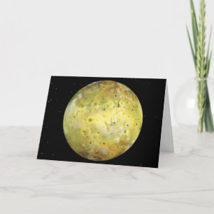 Carte Lune volcanique de Jupiter