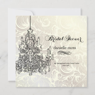 Carte lustre de PixDezines pour fête de mariage