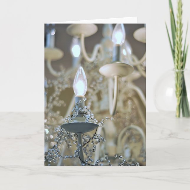 Carte Lustre, lumière et verre, Accueil (Devant)