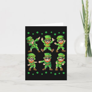Carte Lutins dansants Garçons Filles Saint-Patrick