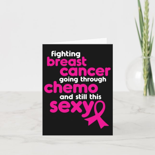 Carte Lutter Contre Le Cancer Du Sein En Passant Par Che (Devant)