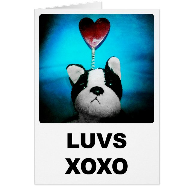 Carte Luvs XOXO (Devant)