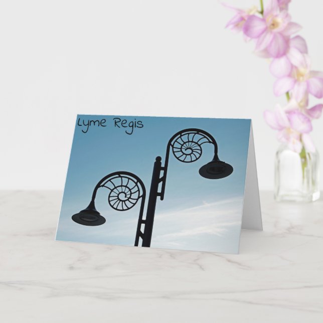 Carte Lyme Regis (Orchidée)