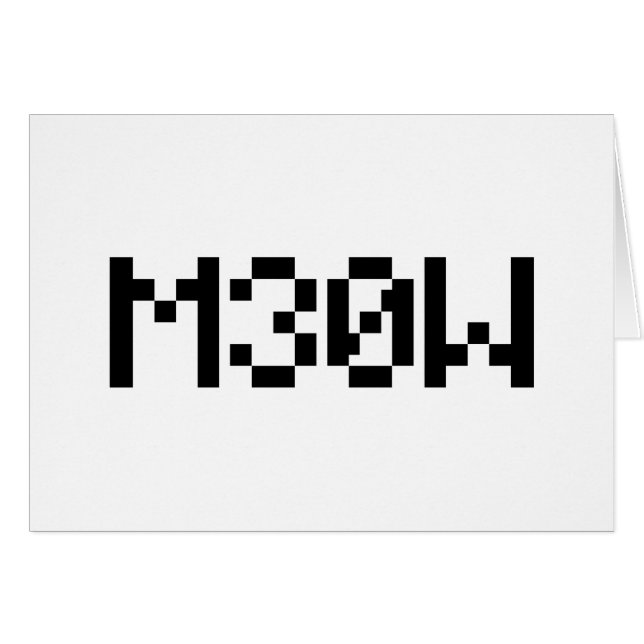 Carte M30W [Sons animaux de lélette] (Devant horizontal)