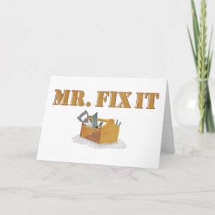 Carte M. Fix-It Card