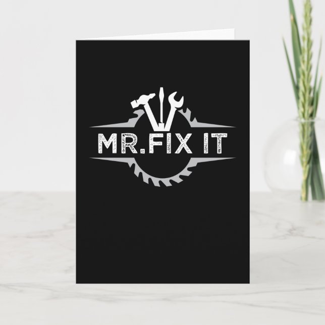 Carte M. Fix It Handyman Handyman (Devant)