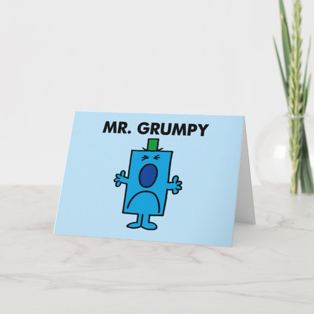 Carte M. Grumpy | Face de givre (Devant)