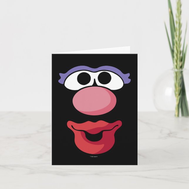 Carte M. Potato Head Halloween Mme Potato Head Big Fac (Devant)