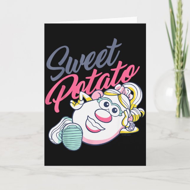 Carte M. Potato Head Saint-Valentin Mme Sweet Potato R (Devant)