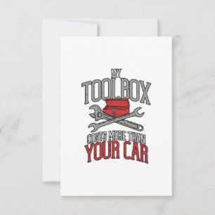 Carte Ma Boîte à outils coûte plus que votre cadeau de m