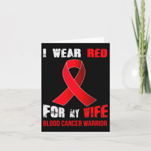 Carte Ma femme - Mon guerrier du cancer du sang