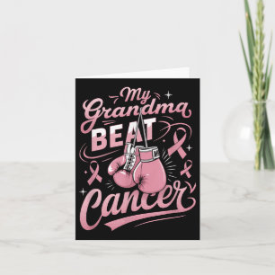 Carte Ma grand-mère bat le cancer soutien cancer du sein