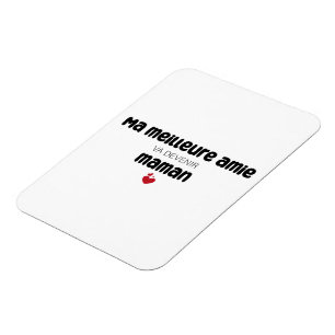 Carte “Ma meilleure amie va devenir maman” Magnet