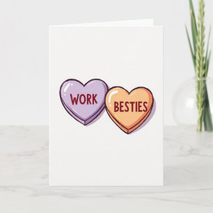 Carte Ma Meilleure Collègue de Travail Est La Meilleure
