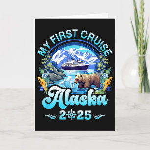 Carte Ma première croisière Alaska 2025 Famille Amis Cro