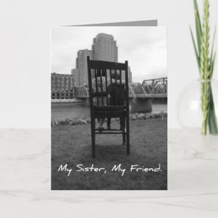 Carte Ma soeur, mon amie