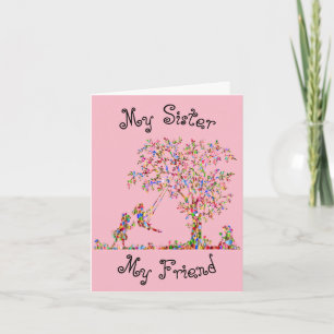 Carte Ma soeur, mon amie