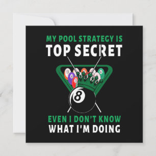 Carte Ma Stratégie De Pool Est Même