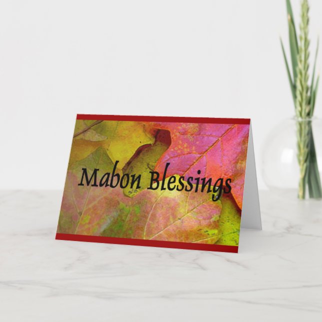 Carte Mabon (Devant)