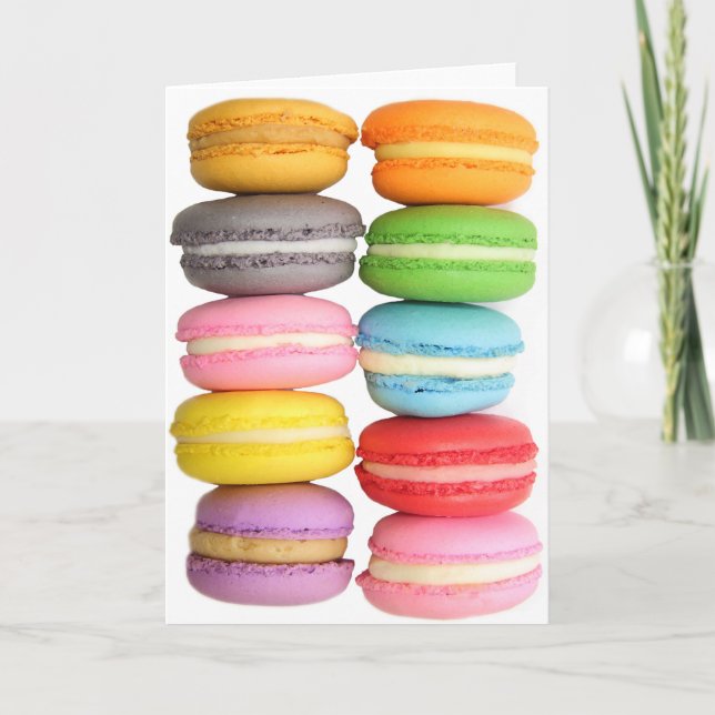 Carte Macarons (Devant)