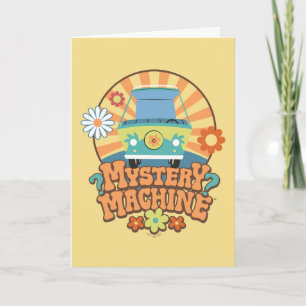 Carte Machine de mystère Van Floral Graphisme
