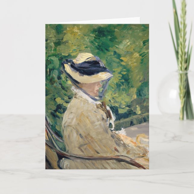 Carte Madame Manet | Édouard Manet (Devant)