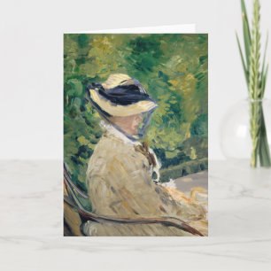 Carte Madame Manet   Édouard Manet