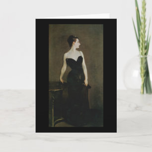 Carte Madame X par John Singer Sargent