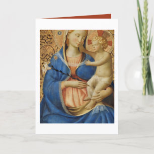 Carte Madone de l'Humilité (1440) par Fra Angelico