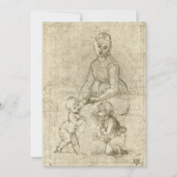 Madonna, Christ et Saint Jean Baptiste par Rapahel