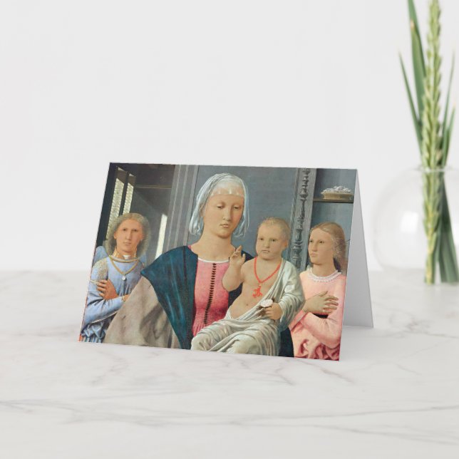 Carte Madonna de Senigallia - Piero della Francesca (Devant)