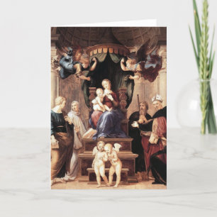 Carte Madonna del Baldacchino - Raphael - c1506