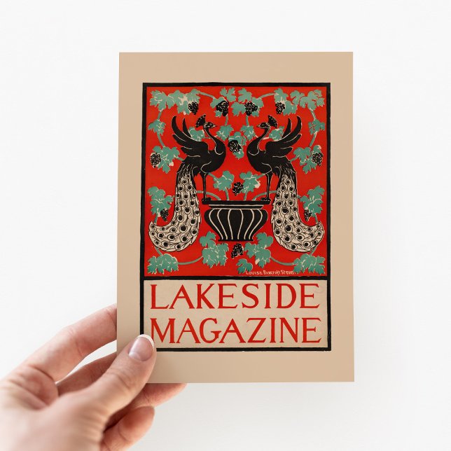 Carte Magazine vintage Lakeside (Créateur téléchargé)