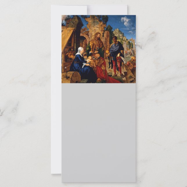 Carte Magi Adoration Baby Jesus (Devant)