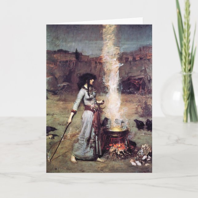 Carte Magic Circle 1886 Waterhouse (Devant)