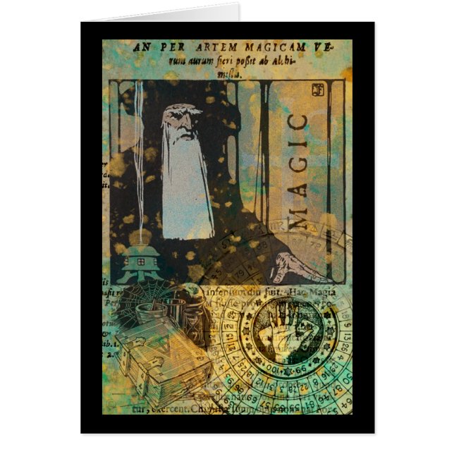 Carte Magic Wizard (Devant)